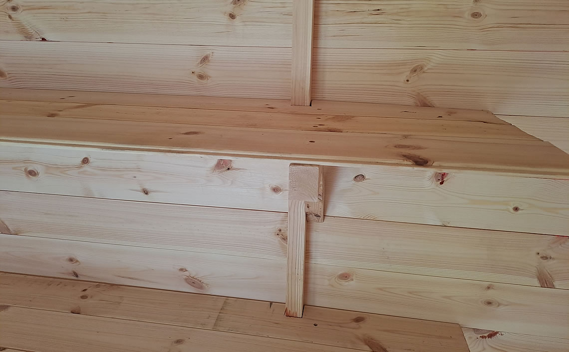 Heavy Duty Internal Shed Shelving